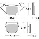 Sbs Brakepads Ceramic (548HF)