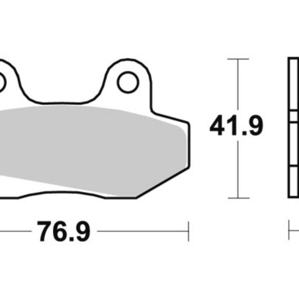 Sbs Brakepads Ceramic (551HF)