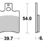 Sbs Brakepads HM Scooter