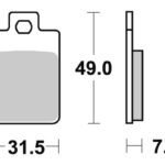 Sbs Brakepads Carbon Tech
