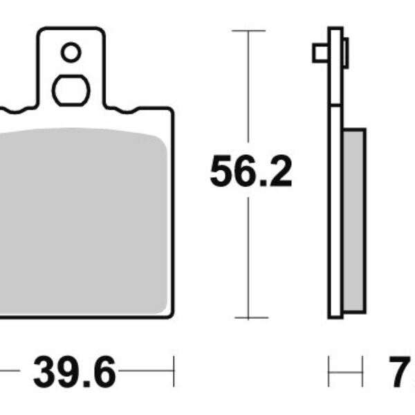 Sbs Brakepads Carbon Tech