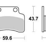 Sbs Brakepads Ceramic (723HF)