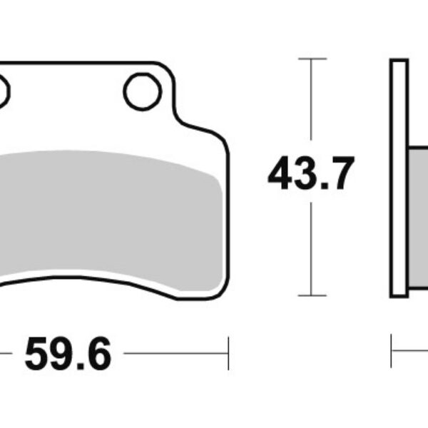 Sbs Brakepads Ceramic (723HF)