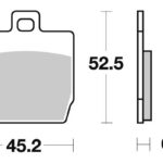 Sbs Brakepads HM Scooter