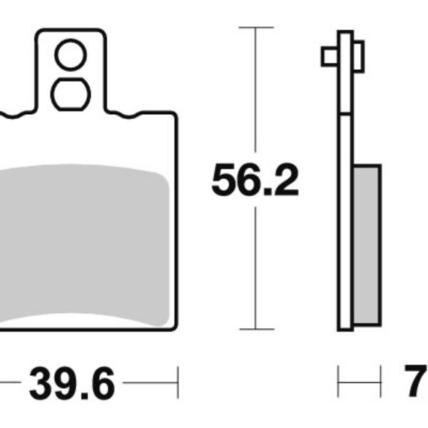 Sbs Brakepads Carbon Tech