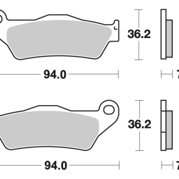 Sbs Brakepads Ceramic
