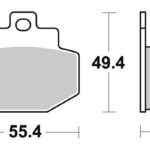 Sbs Brakepads Ceramic (772HF)