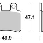 Sbs Brakepads HM Scooter