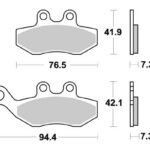 Sbs Brakepads Carbon Tech