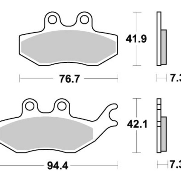 Sbs Brakepads Ceramic