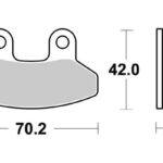 Sbs Brakepads Ceramic (792HF)