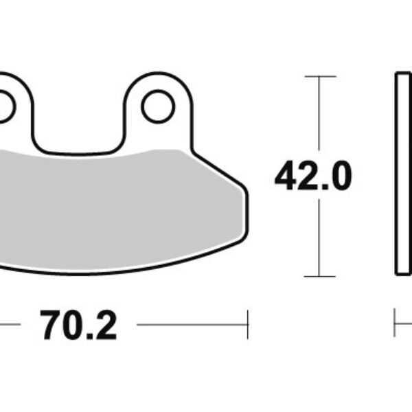 Sbs Brakepads Ceramic (792HF)