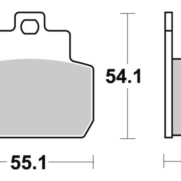 Sbs Brakepads Carbon Tech