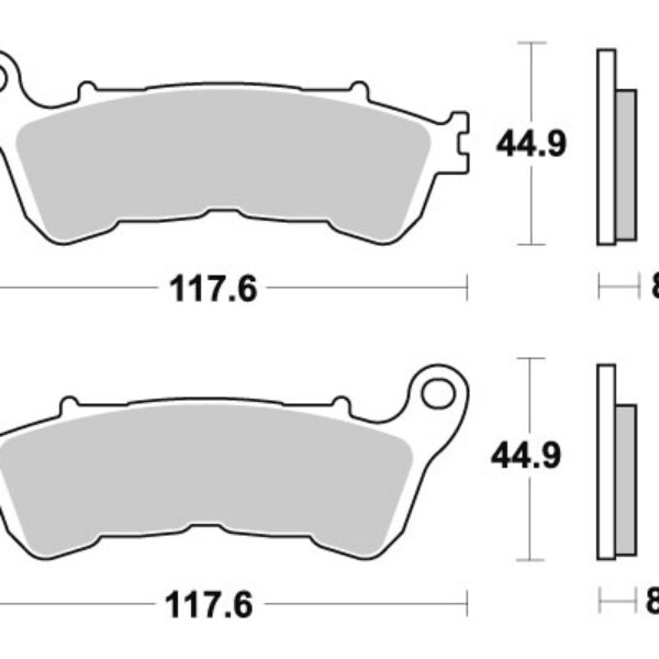 Sbs Brakepads Maxi Sinter