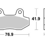 Sbs Brakepads HM Scooter