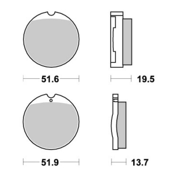 Sbs Brakepads Ceramic