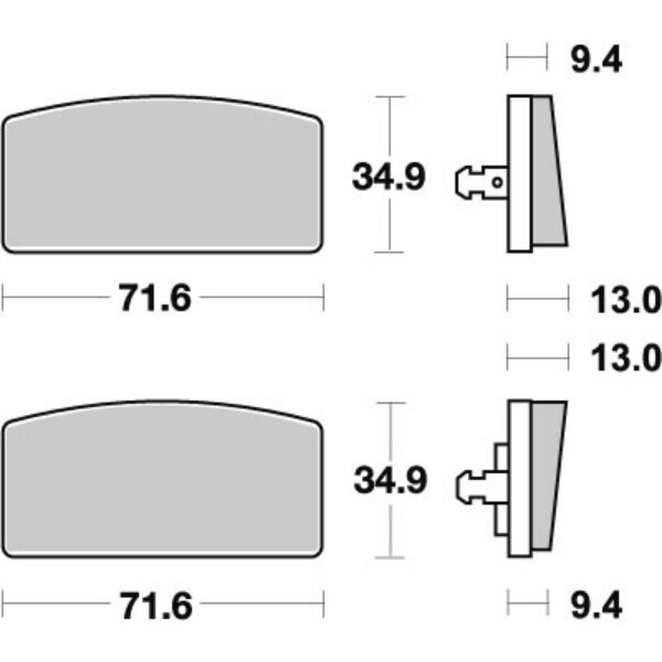 Sbs Brakepads Ceramic