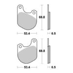 Sbs Brakepads Carbon Tech