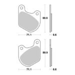 Sbs Brakepads Carbon Tech