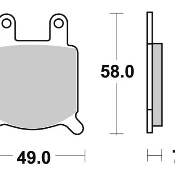 Sbs Brakepads Carbon Tech