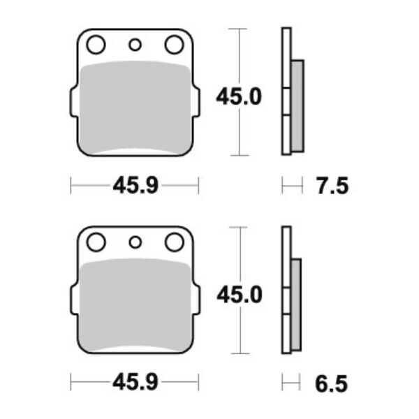 Sbs Brakepads Ceramic