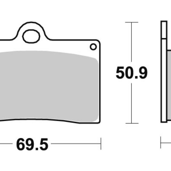 Sbs Brakepads Carbon Tech