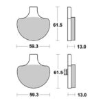Sbs Brakepads Sintered