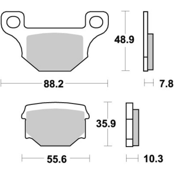 Sbs Brakepads Ceramic
