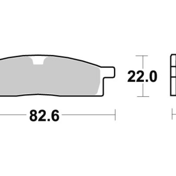 Sbs Brakepads Carbon Silver