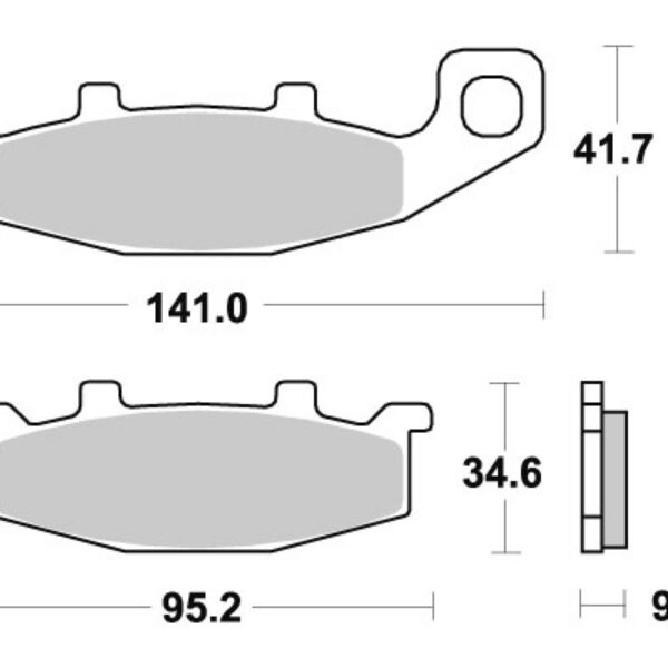 Sbs Brakepads Sintered