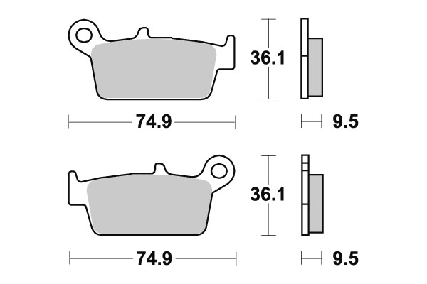 Sbs Brakepads Ceramic