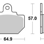 Sbs Brakepads Ceramic rear