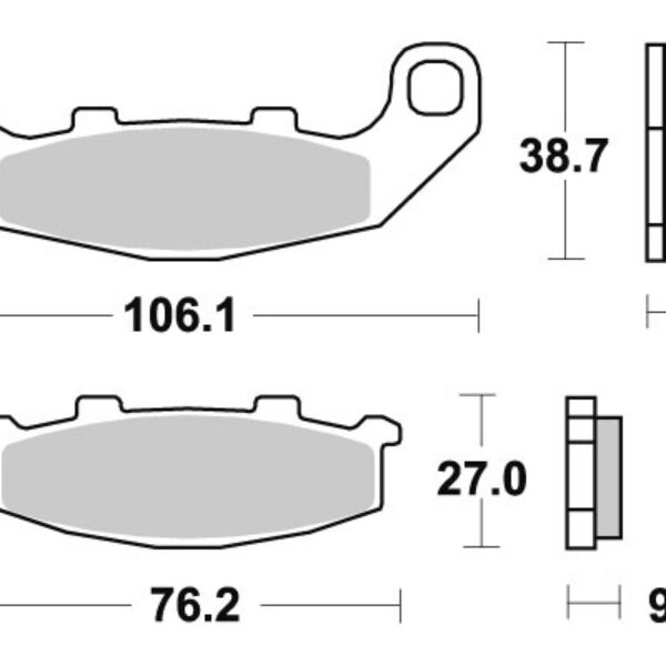 Sbs Brakepads Ceramic