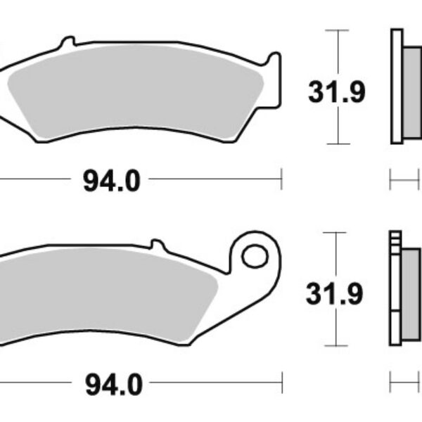Sbs Brakepads Ceramic