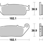 Sbs Brakepads Sintered with 23-700HS