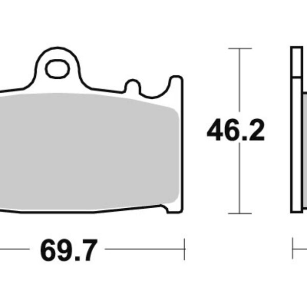 Sbs Brakepads Racing Sintered