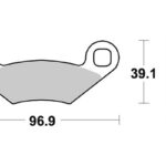 Sbs Brakepads Sintered Atv