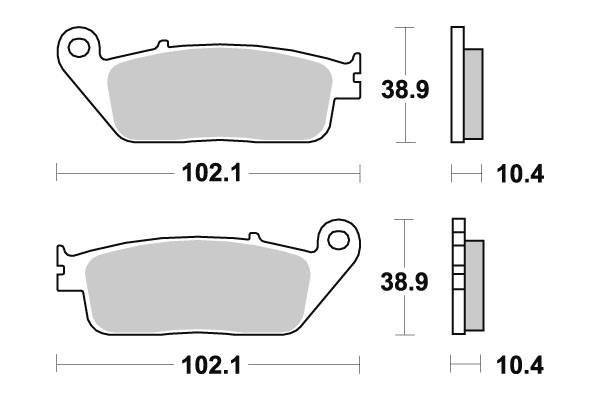 Sbs Brakepads Ceramic