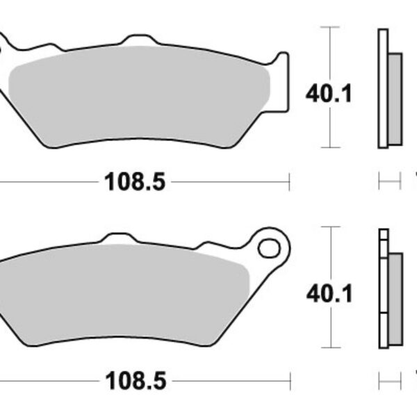 Sbs Brakepads Racing Sintered