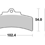 Sbs Brakepads Carbon Tech rear
