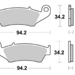 Sbs Brakepads Sintered