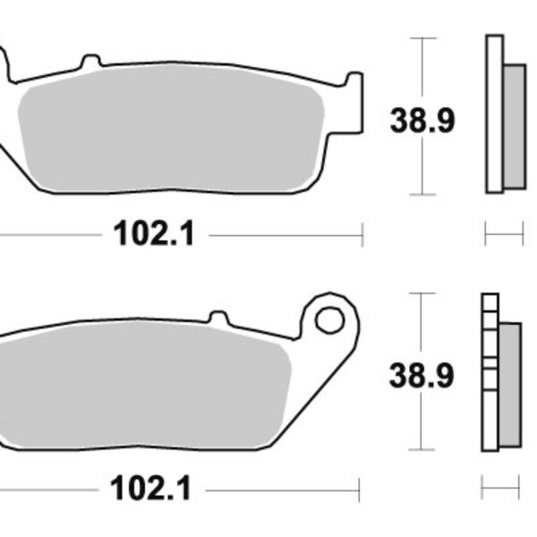 Sbs Brakepads Ceramic