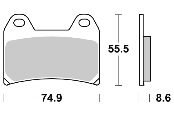 Sbs Brakepads Dual Sinter