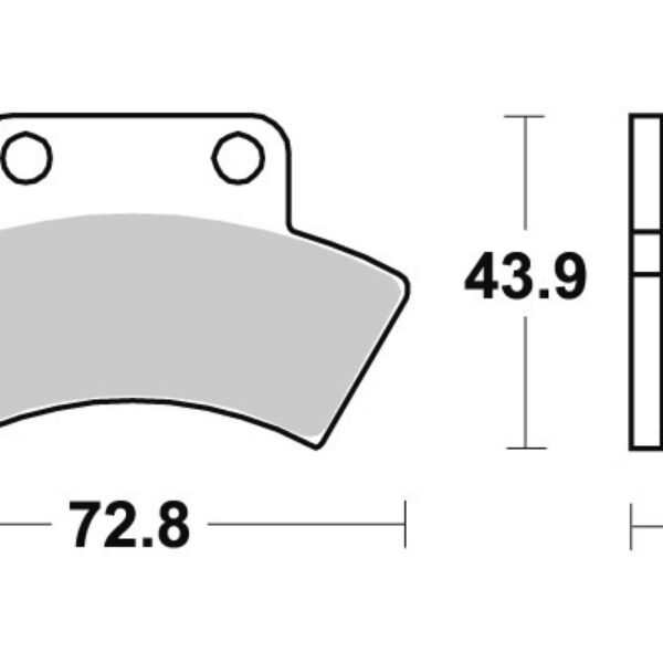 Sbs Brakepads Racing Sintered