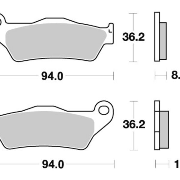 Sbs Brakepads Ceramic