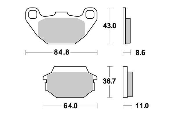 Sbs Brakepads Ceramic