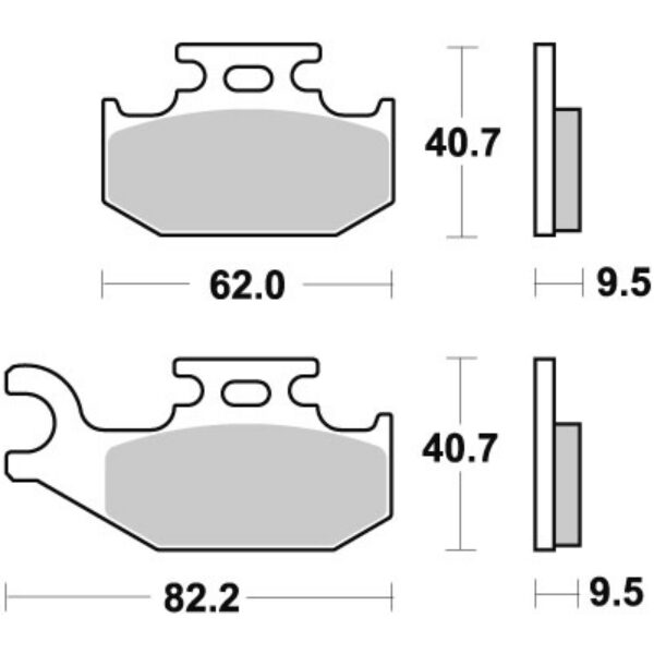 Sbs Brakepads Racing Sintered