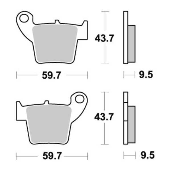 Sbs Brakepads Ceramic