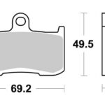 Sbs Brakepads Evo Sinter