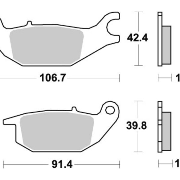Sbs Brakepads Ceramic
